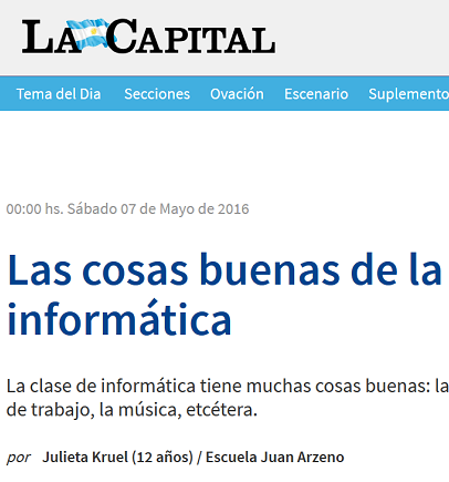 Todos los chicos tienen derecho a aprender Informática en las escuelas