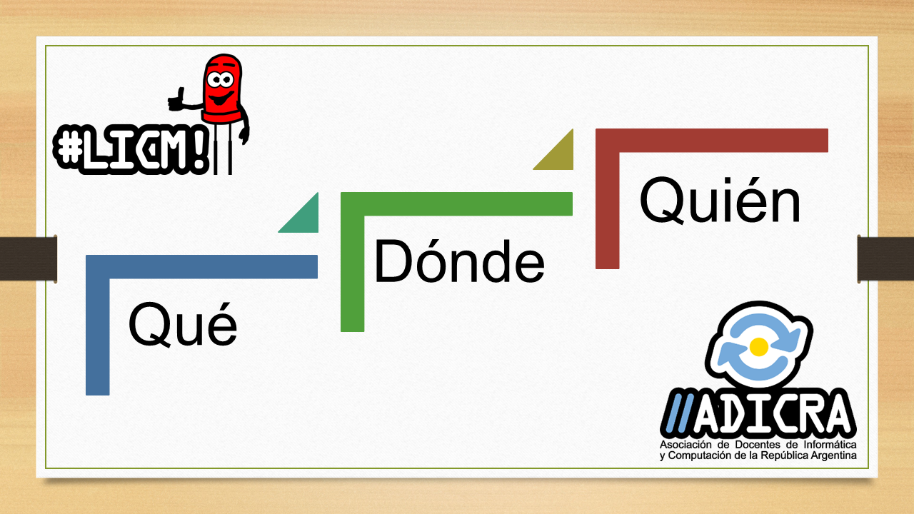 3 claves para #LICM (La Informática Como Materia)