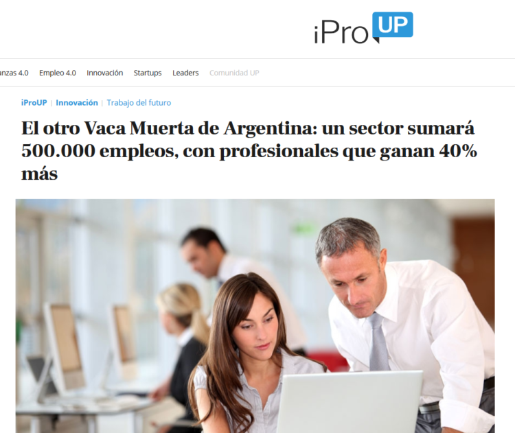 El otro Vaca Muerta de Argentina: un sector sumará 500.000 empleos, con profesionales que ganan 40% más