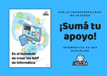 Es el momento de crear los NAP de Informática
