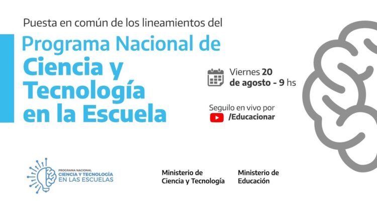 Comunicado de la C.D.: Sobre el Plan Nacional de Ciencia y Tecnología en la escuela