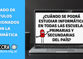 Listado de títulos relacionados con la Informática