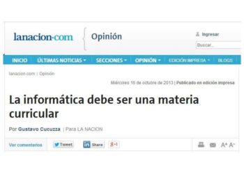 La informática debe ser una materia curricular (8 años después)