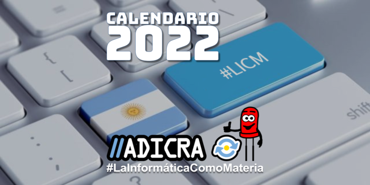 Calendario ADICRA 2022