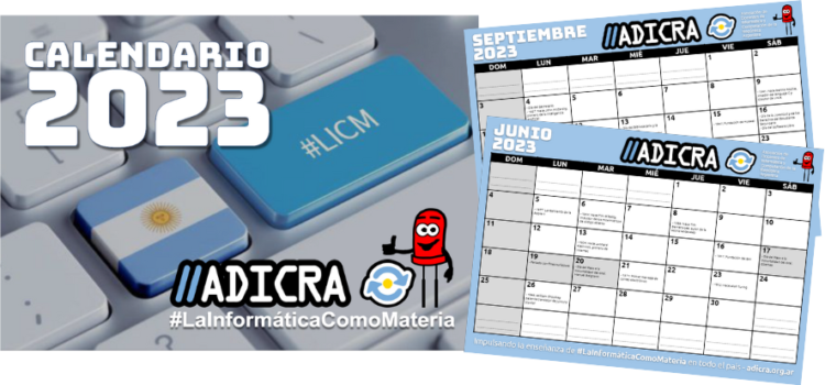 Calendario ADICRA 2023