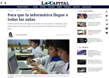 Para que la Informática llegue a todas las aulas