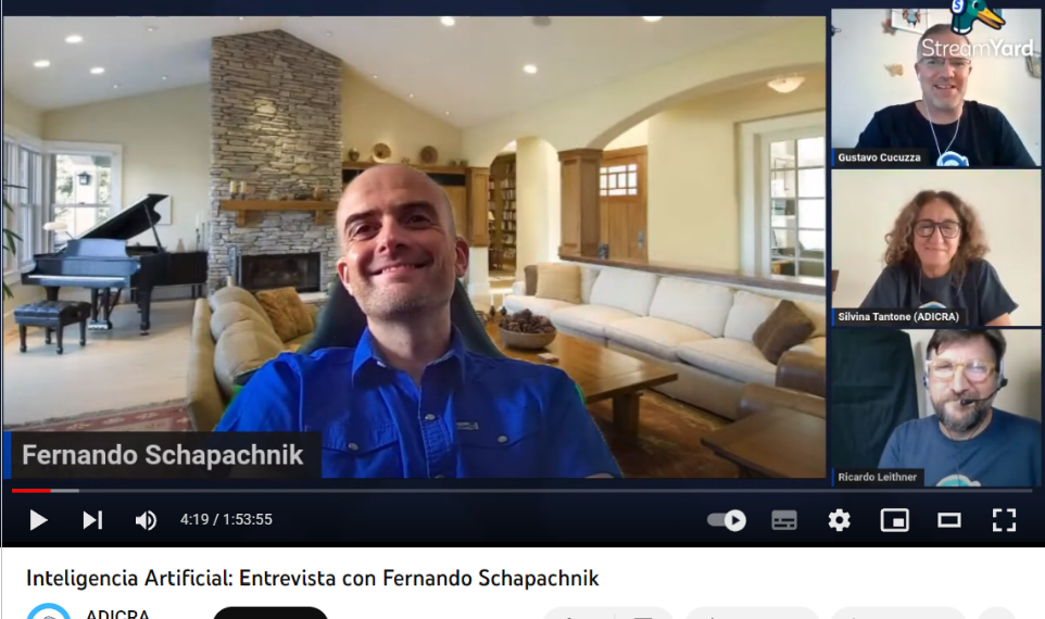 entrevista en línea con Fernando Schapachnik