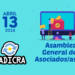 Convocatoria a Asamblea Gral. Ordinaria de Asociados – 13 de abril de 2024 – 09:30 hs.