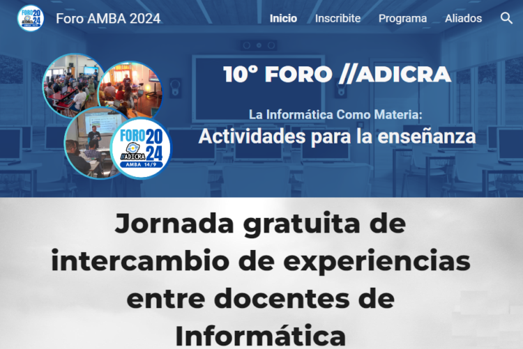Se viene el 10º Foro //ADICRA