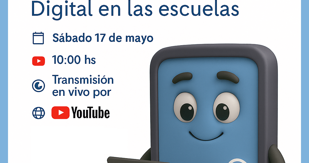 Invitación: Charla abierta | Informática en la sociedad: Enseñar Ciudadanía Digital en las escuelas