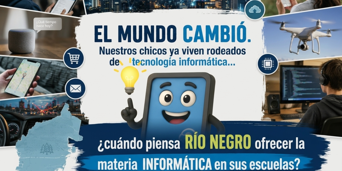 Colegas rionegrinos impulsan la creación del espacio curricular para la Informática en la provincia